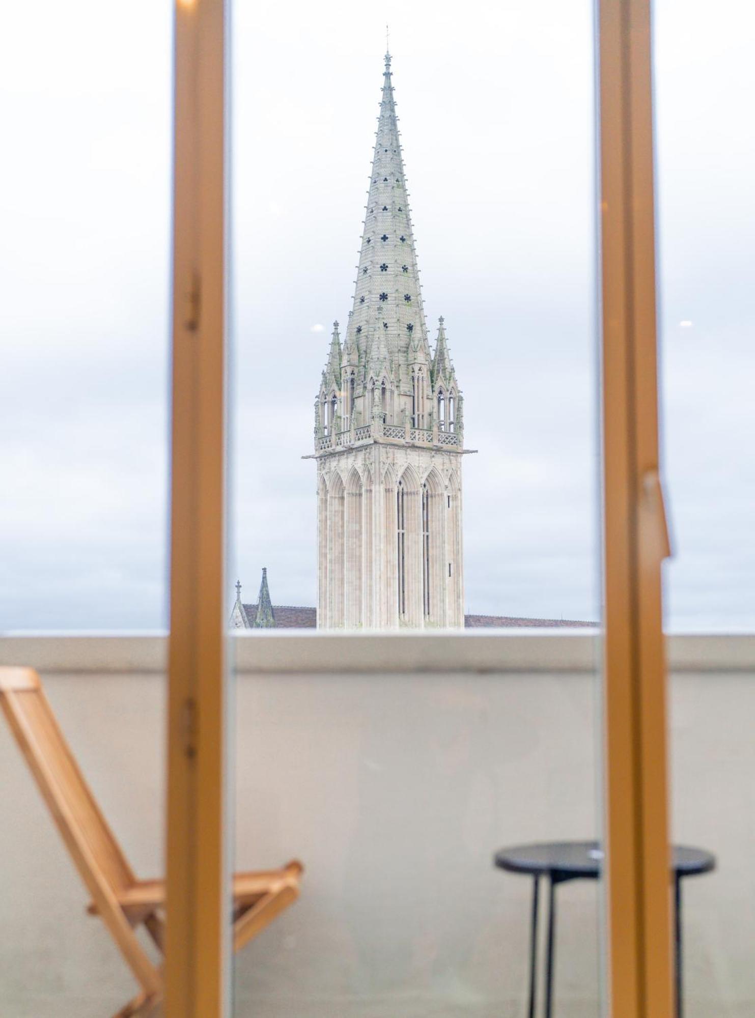 Appt Premium Centre Chateau Terrasse 2 Chambres 6P Vue Exceptionnelle Caen Extérieur photo